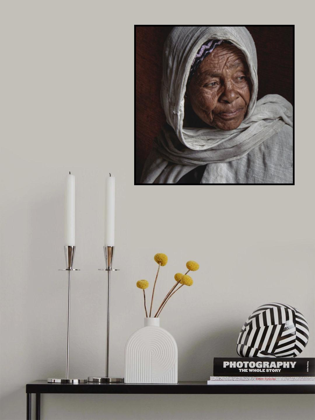 Ethiopian woman Poster och Canvastavla