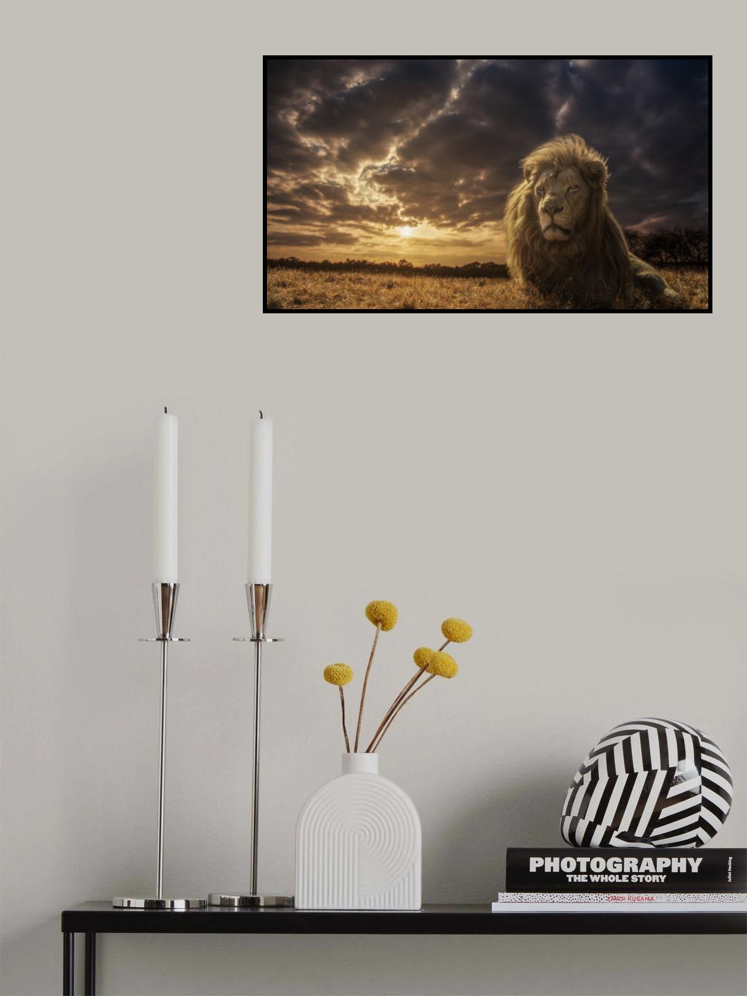 Adventures on Savannah - The Lion King Poster och Canvastavla