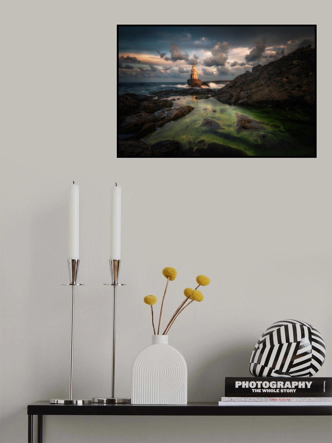 The lighthouse Poster och Canvastavla
