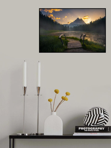 Antono Lake Morning Poster och Canvastavla