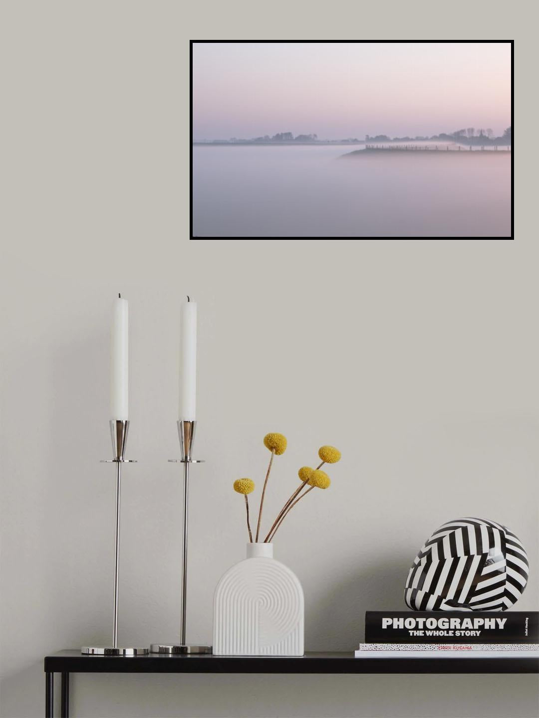 A misty morning Poster och Canvastavla