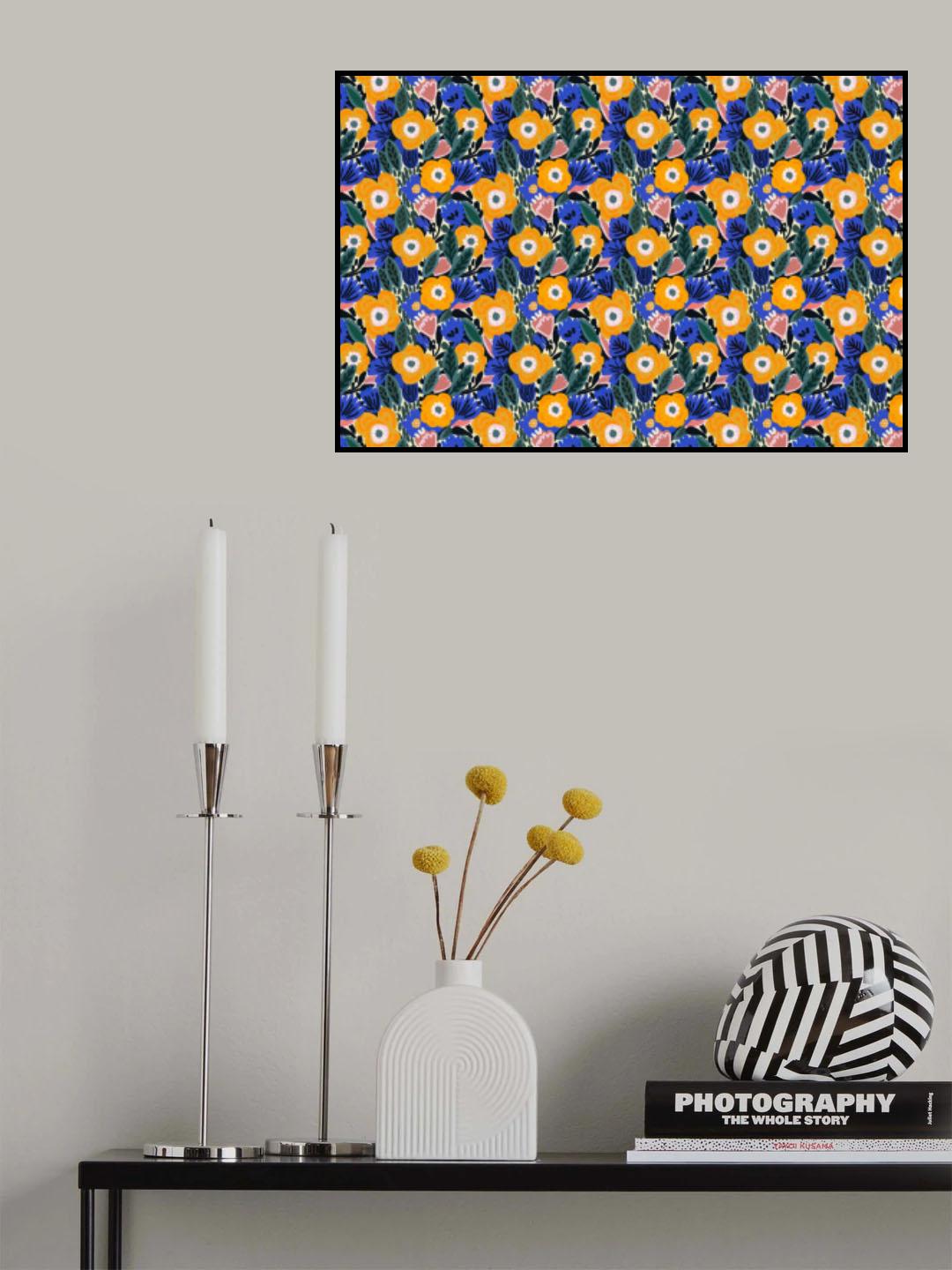 Pattern 176 Square Poster och Canvastavla