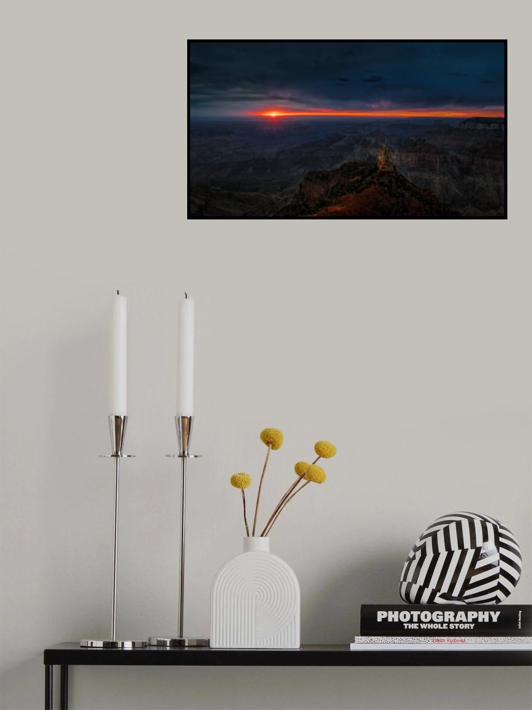 Sun Watcher Poster och Canvastavla