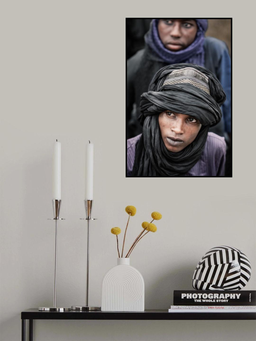 Men of the Wodaabe Poster och Canvastavla