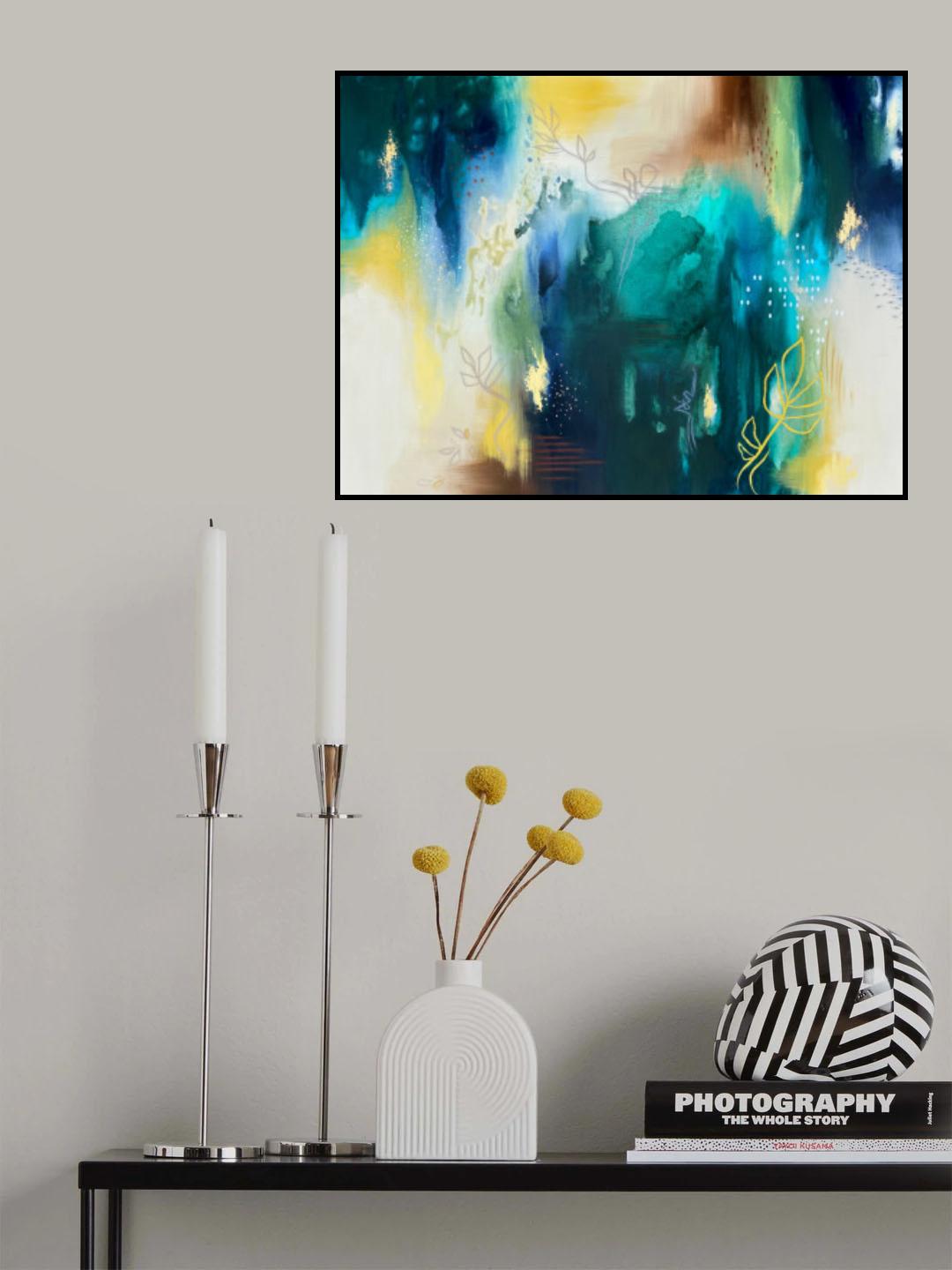 Botanical Beauty Poster och Canvastavla