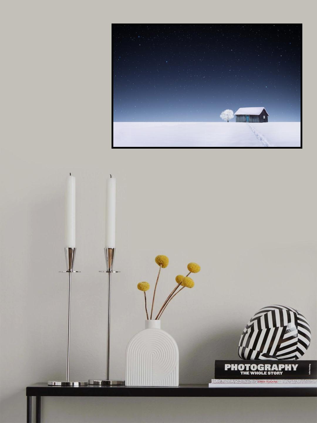 Winter Poster och Canvastavla