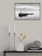 Heron on a Boat I Poster och Canvastavla