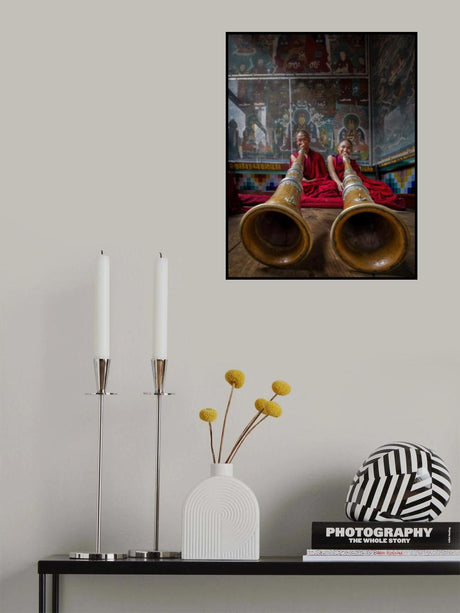 BHUTAN, PARO DZONG MONASTERY-83333 Poster och Canvastavla