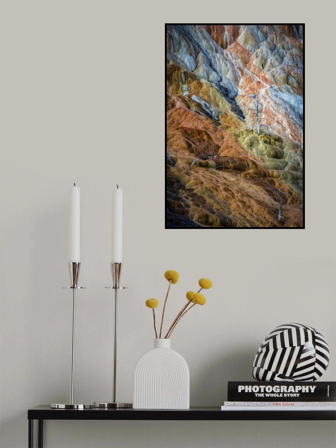 Colours of Yellowstone Poster och Canvastavla