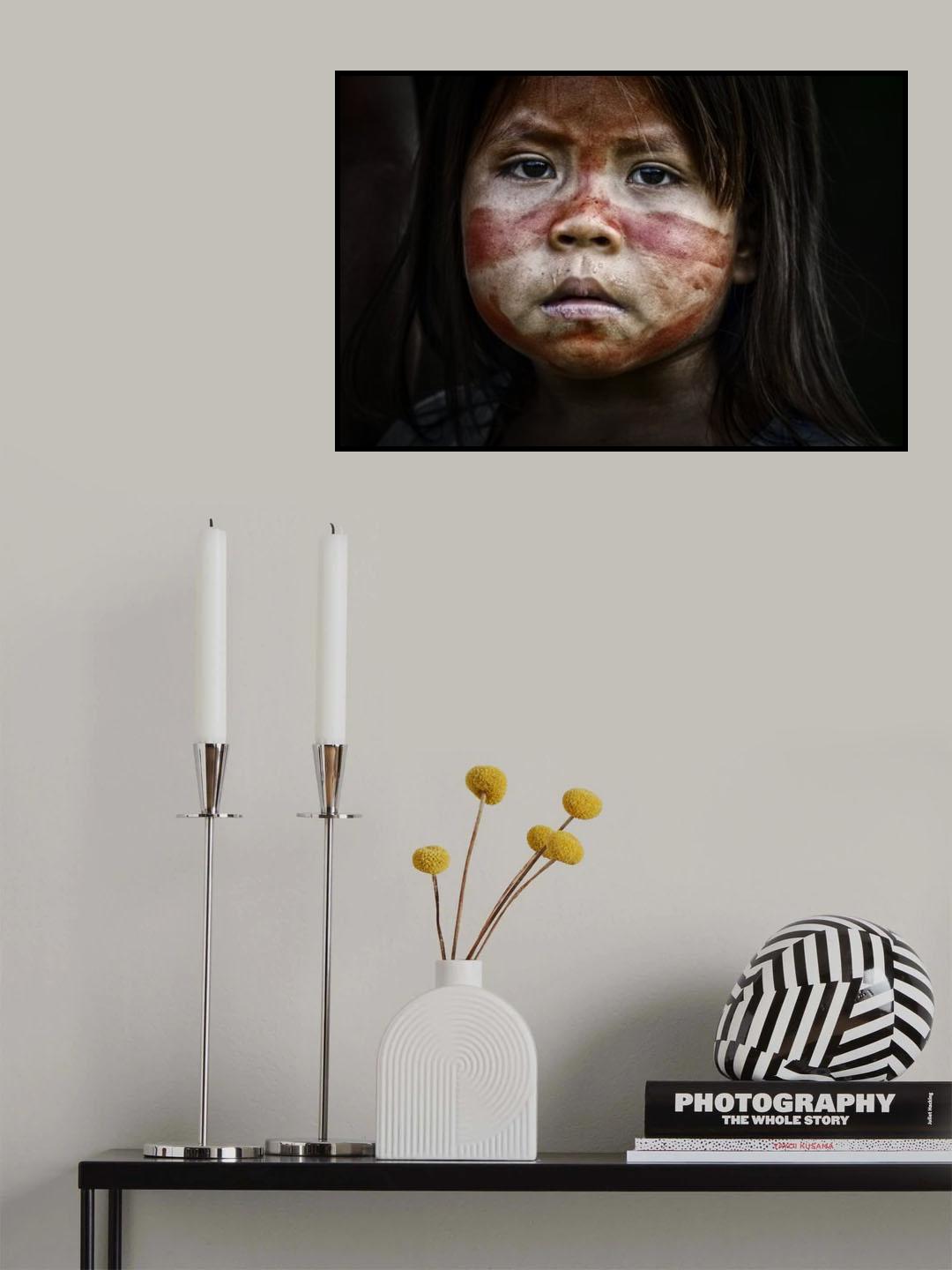 jungle girl Poster och Canvastavla