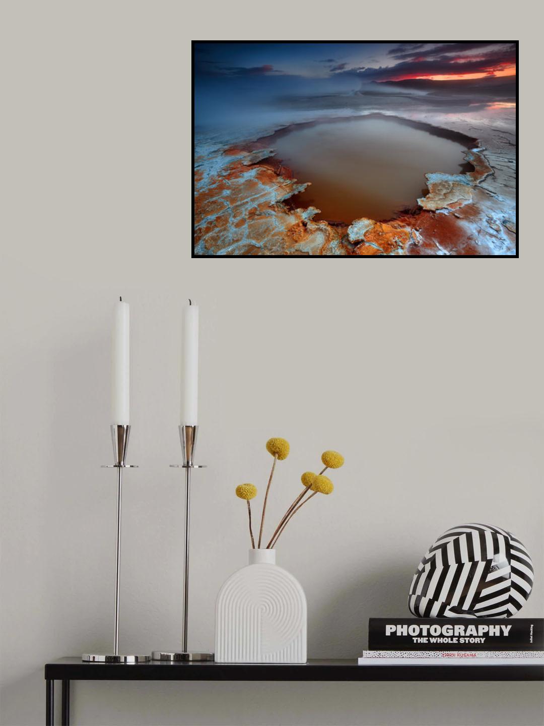 Hveravellir Poster och Canvastavla