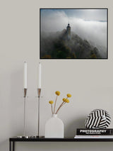 Foggy morning Poster och Canvastavla
