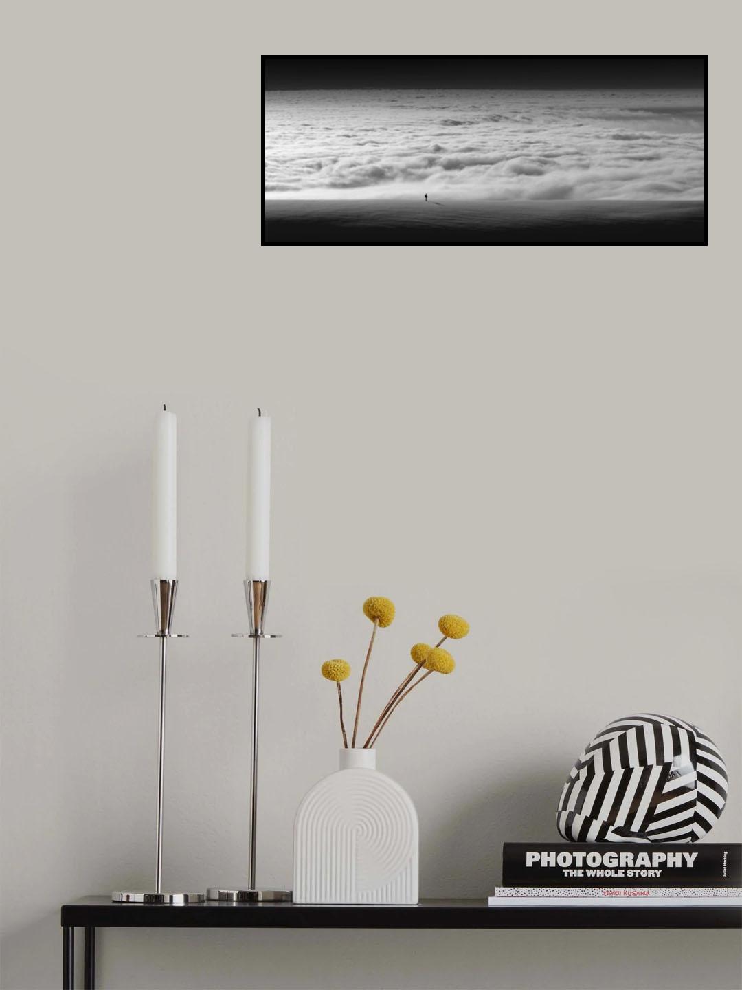 above the clouds Poster och Canvastavla