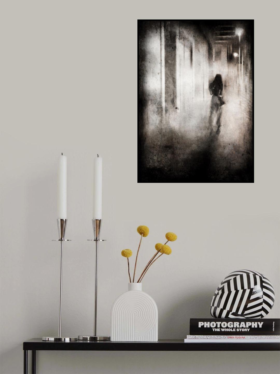 lonely back Poster och Canvastavla