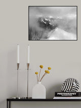 Clouds in the mountains Poster och Canvastavla