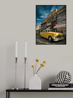 Taxi Poster och Canvastavla