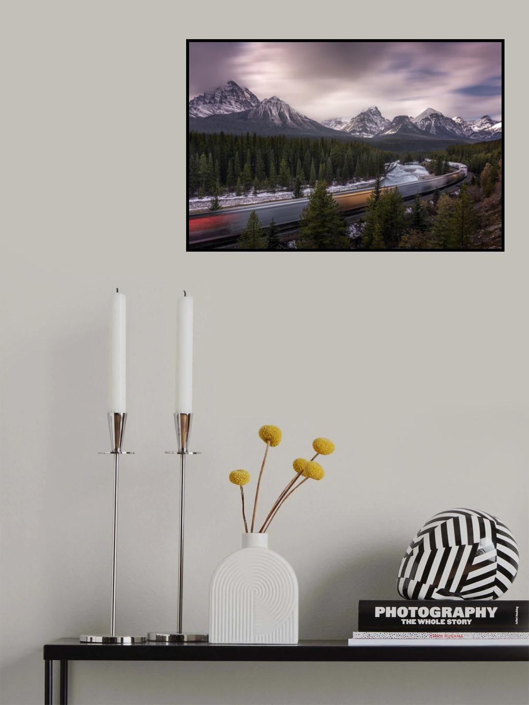 Last train to light Poster och Canvastavla