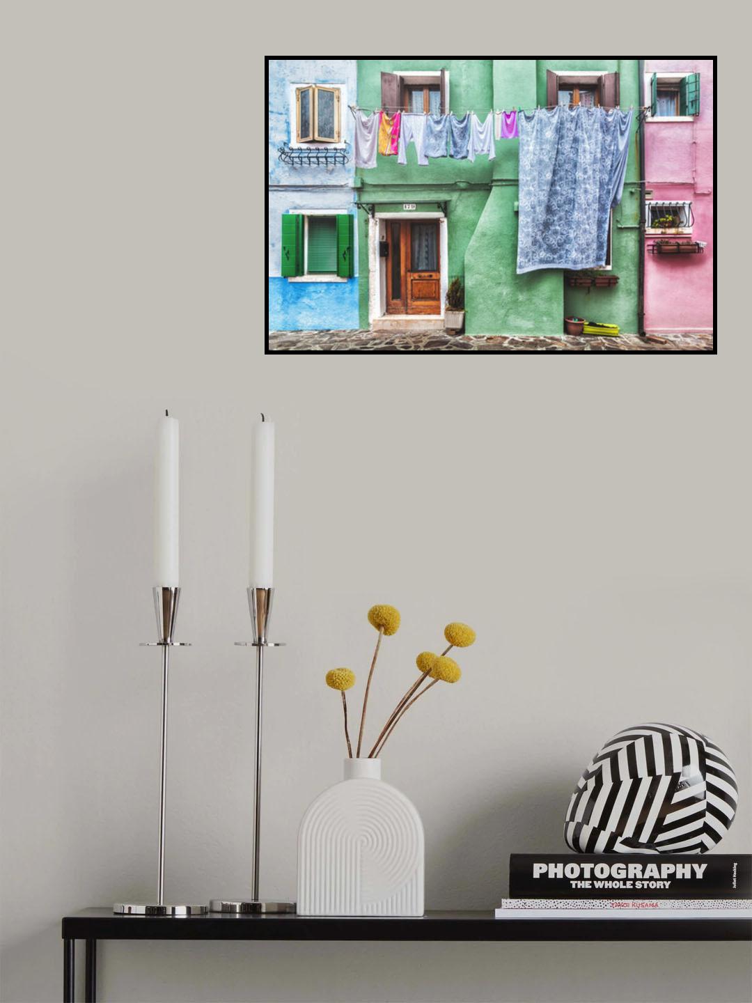 Burano Poster och Canvastavla