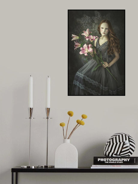 Polish flower girl Poster och Canvastavla