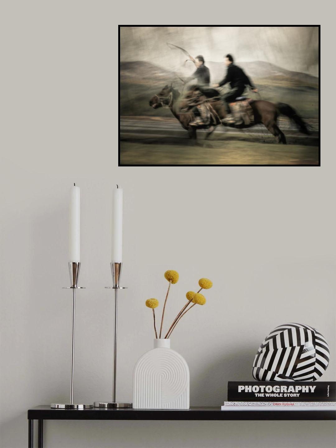 The race Poster och Canvastavla