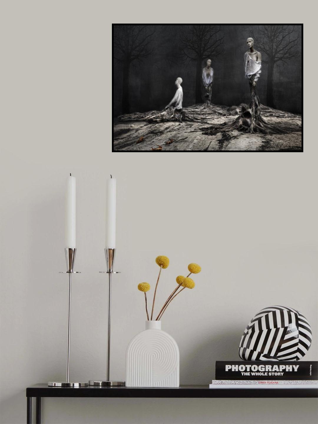 The murdered forest Poster och Canvastavla
