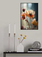 Transparent Poppy Poster och Canvastavla