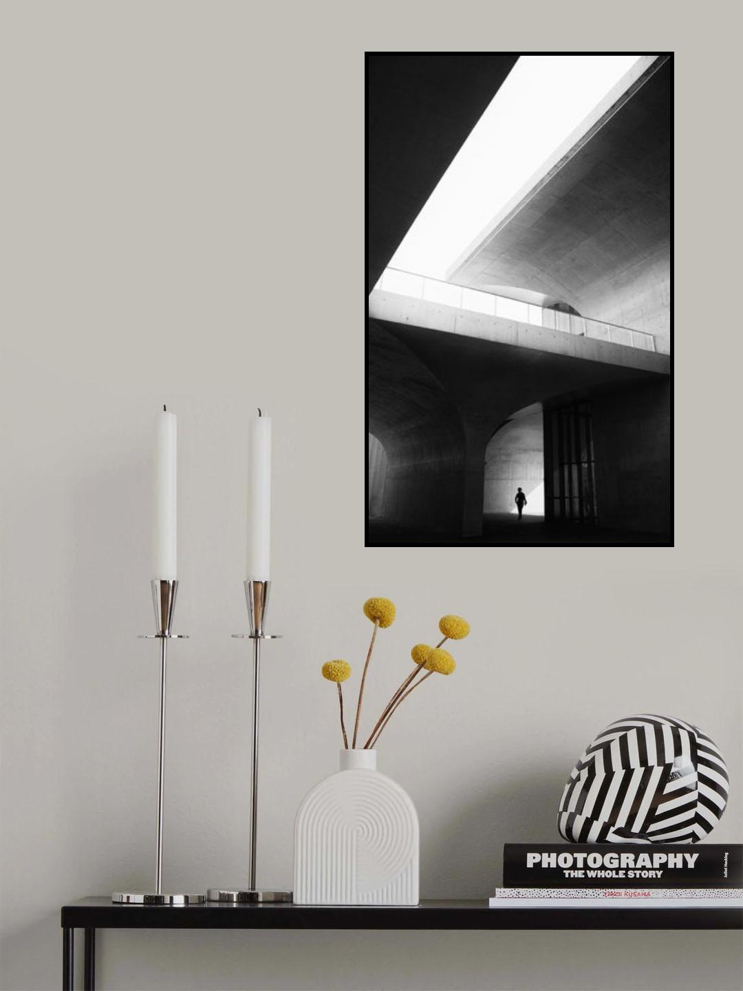 Human in Geometry Poster och Canvastavla