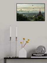 Balloons on temples Poster och Canvastavla