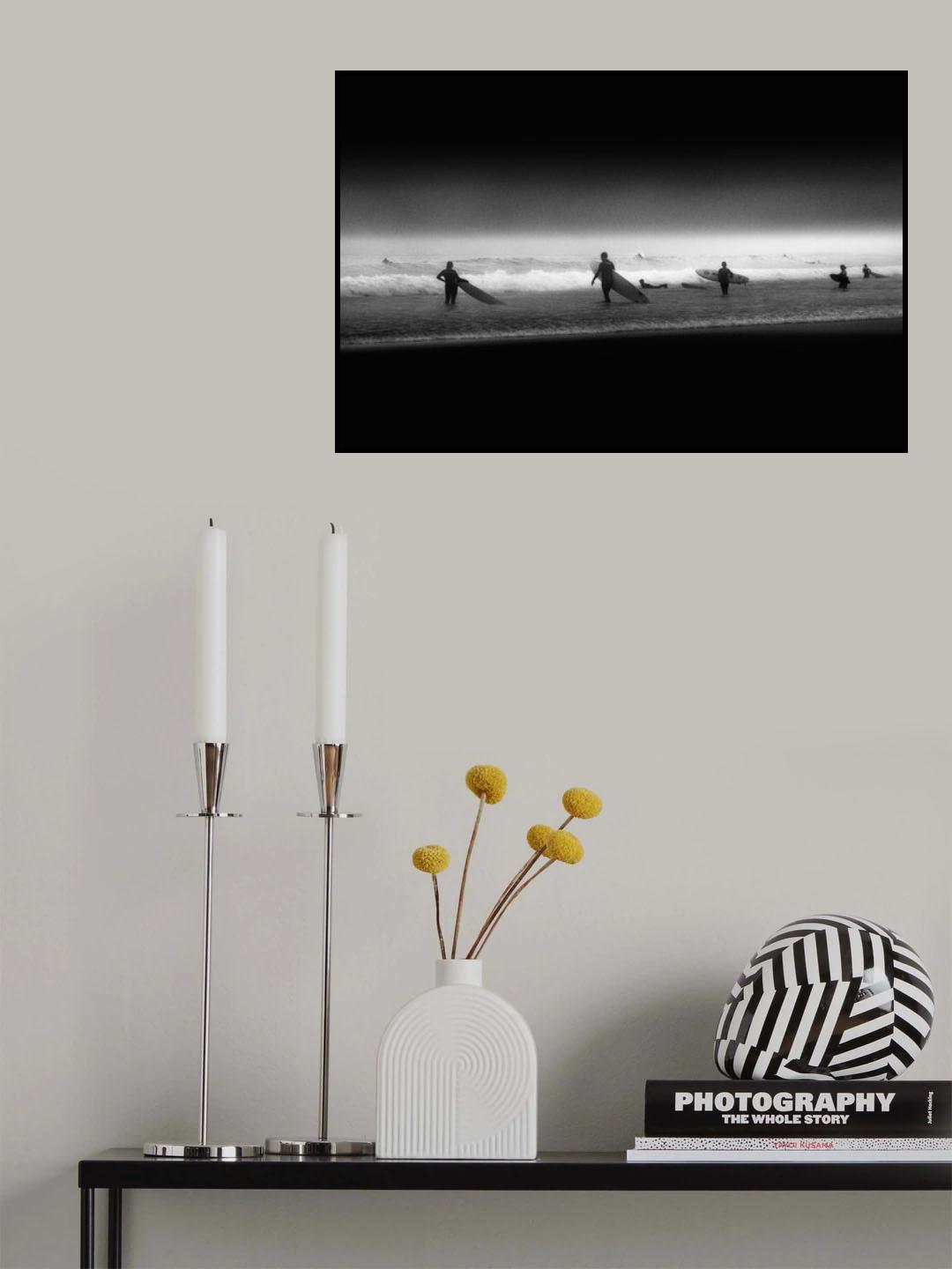 WAITING THE GOOD WAVE Poster och Canvastavla