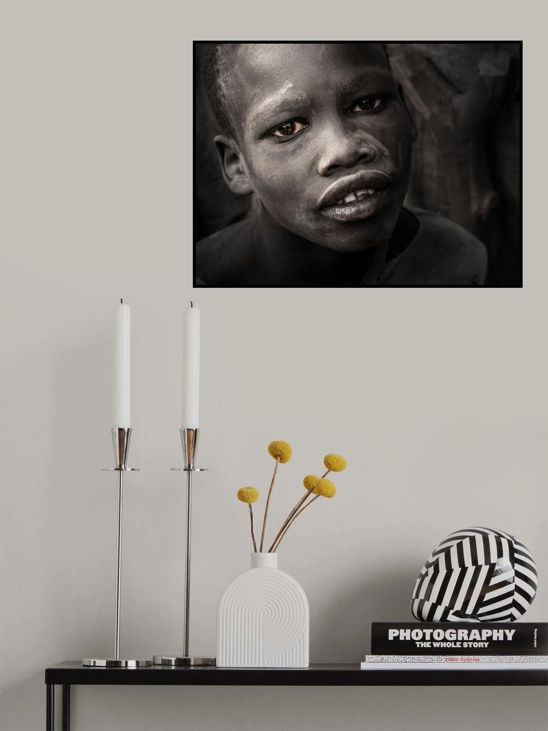 mundari child Poster och Canvastavla