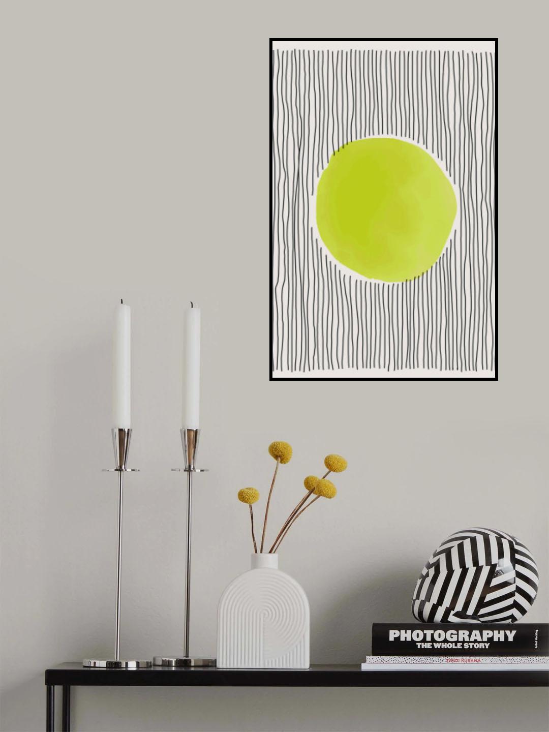 Sunny Minimal Design #1 Poster och Canvastavla