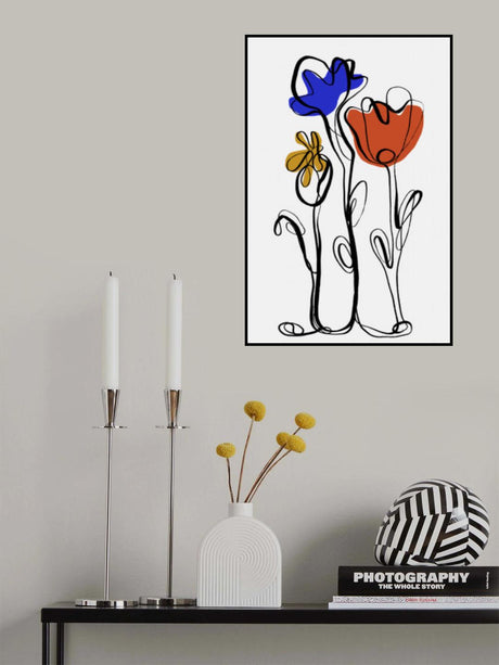 Oneline Nature Poster och Canvastavla