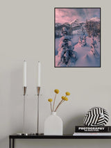 snowy winter Poster och Canvastavla