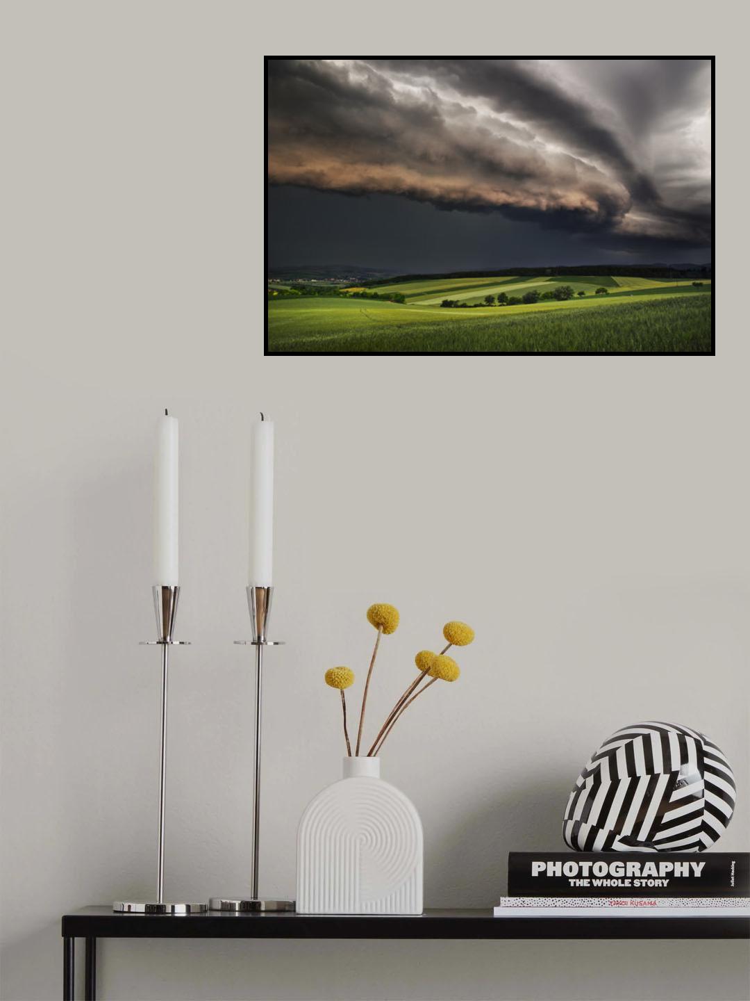 Storm Poster och Canvastavla