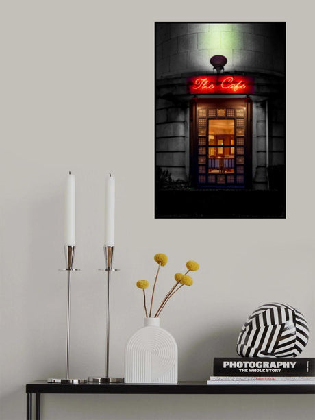 The Cafe Poster och Canvastavla