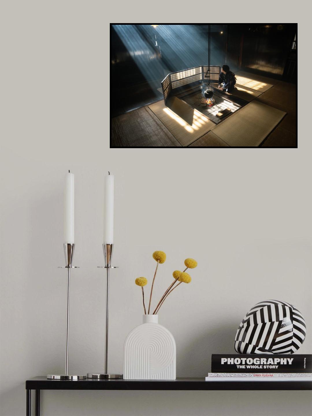 Light Shower Poster och Canvastavla
