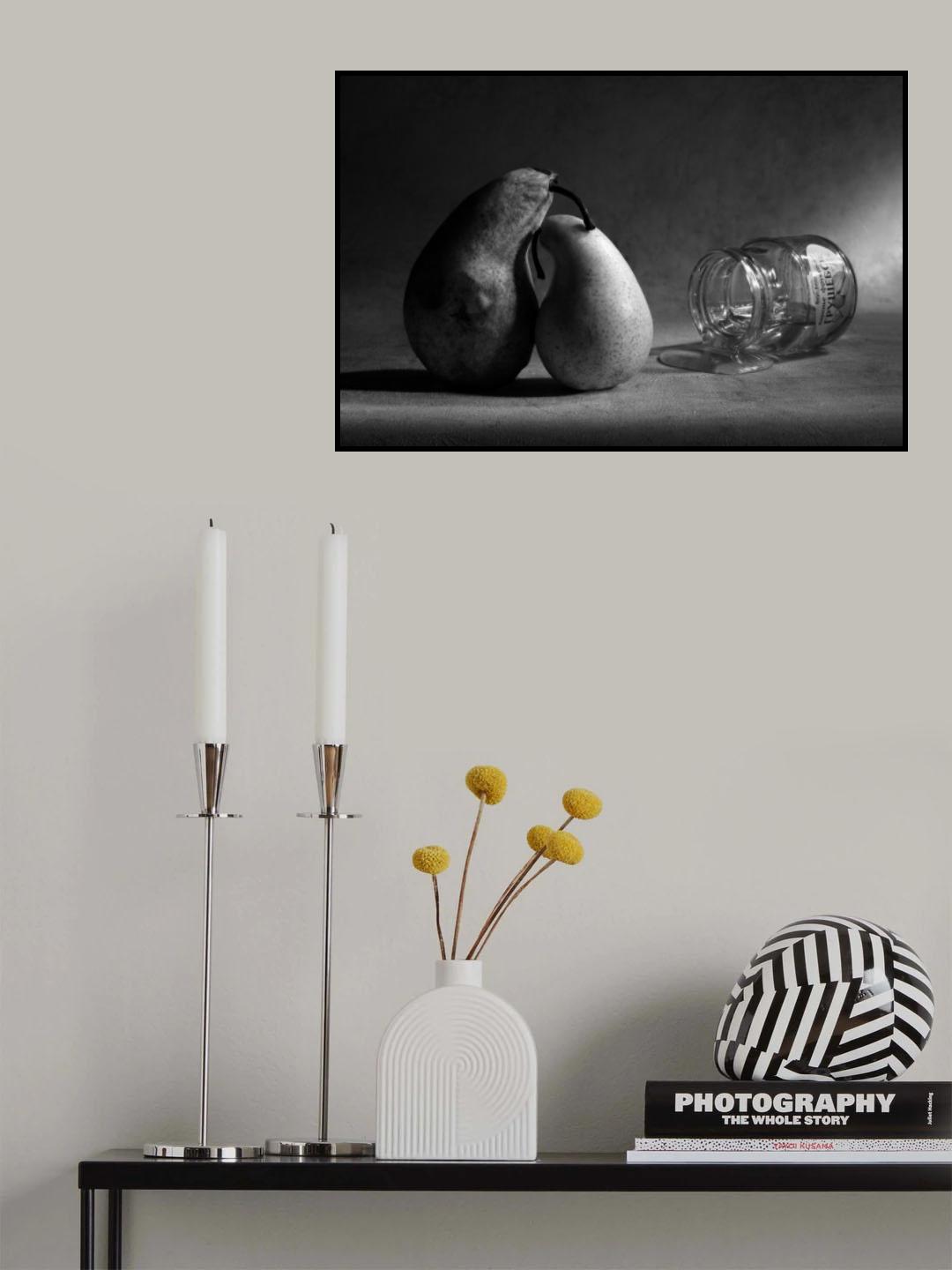 "He won't come home". Or "Pear jam" Poster och Canvastavla