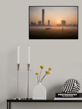 Morning walk Poster och Canvastavla