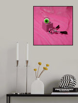 Curling eyelashes Poster och Canvastavla