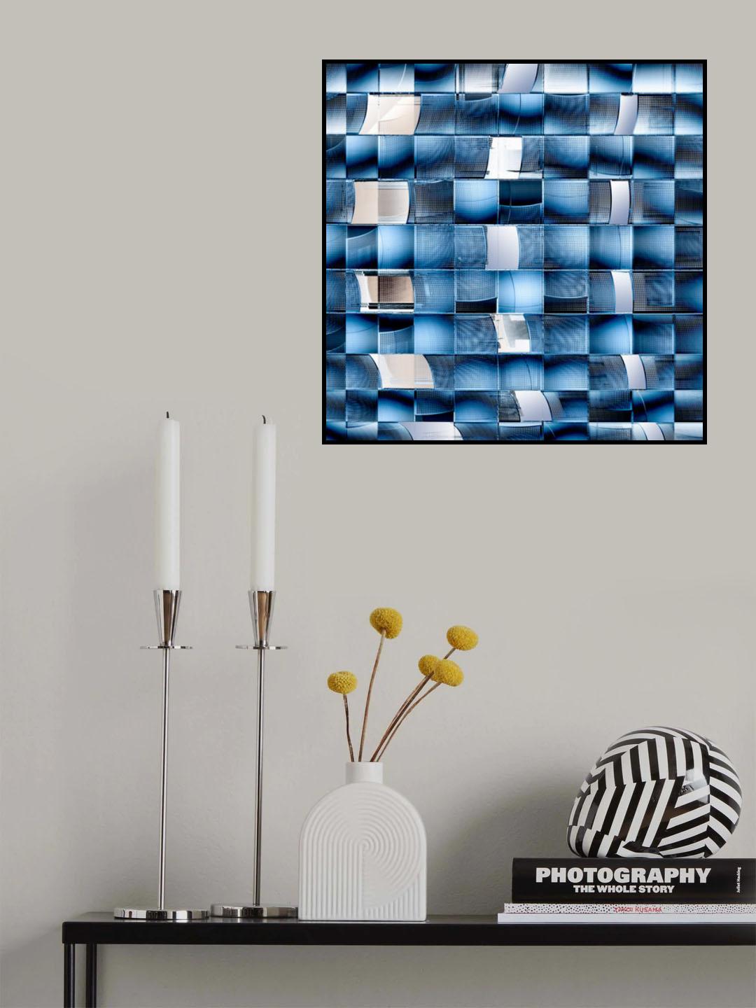 Fractal chaos. Poster och Canvastavla
