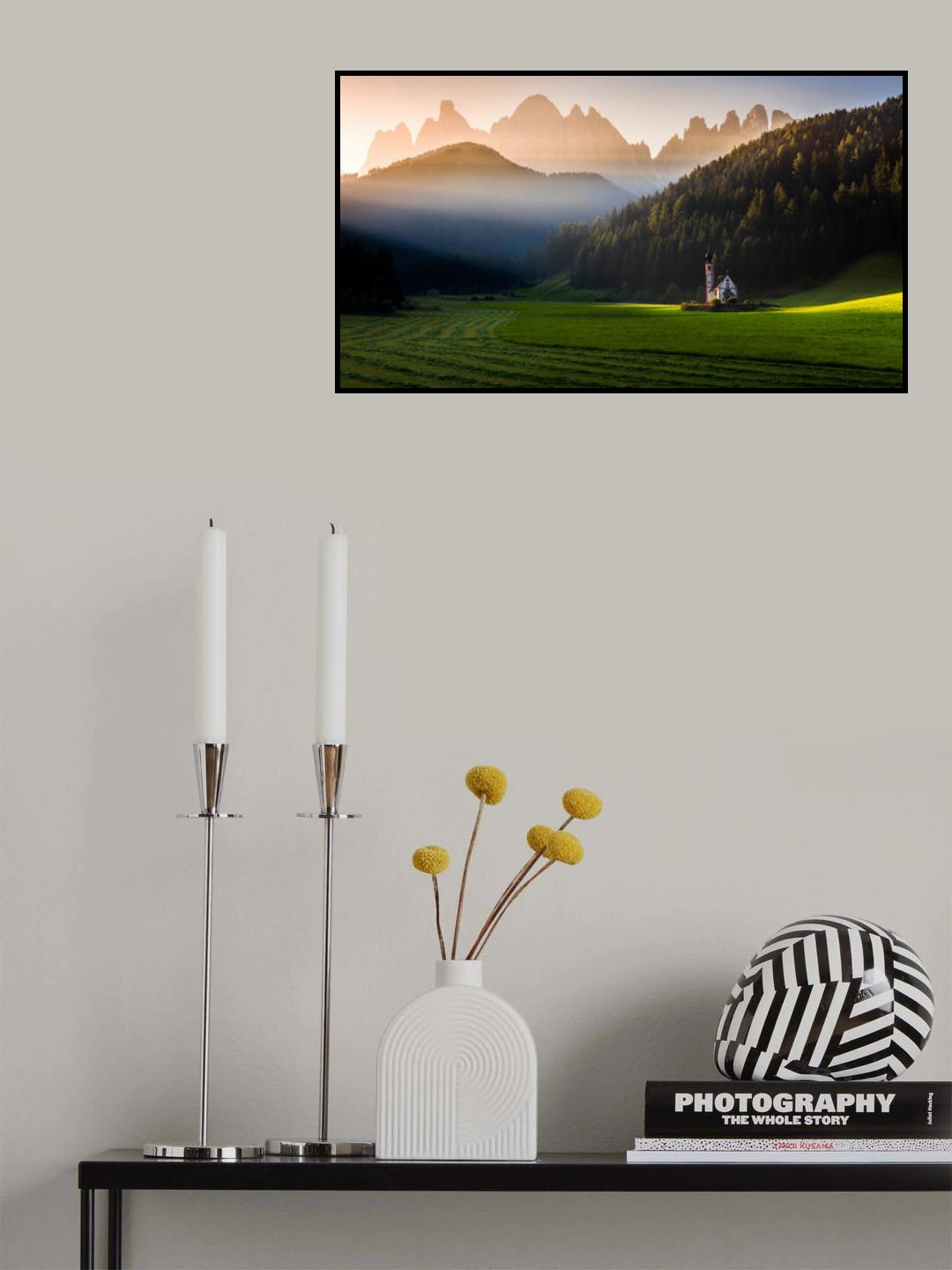 Light from above.. Poster och Canvastavla