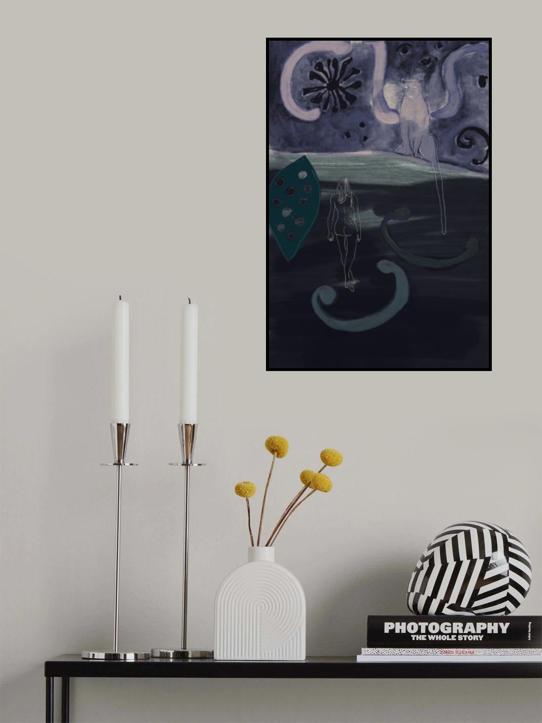 Elsewhere No2 Poster och Canvastavla