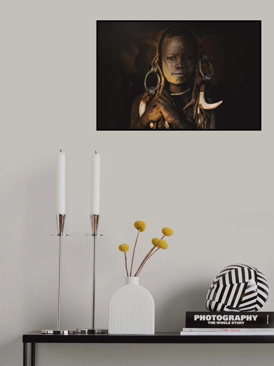 Child Mursi 2 Poster och Canvastavla