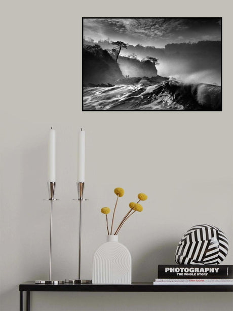 Waves present that morning Poster och Canvastavla