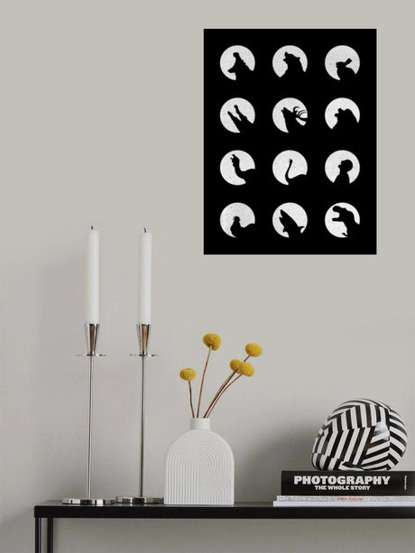 Wolfs Night Off Poster och Canvastavla