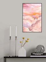 In the Clouds Poster och Canvastavla