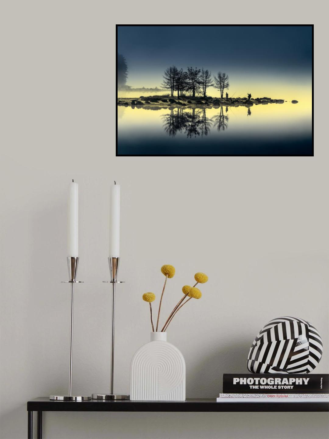 Fishing Poster och Canvastavla
