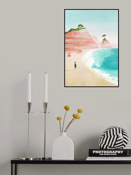 Beach Girl iv Poster och Canvastavla