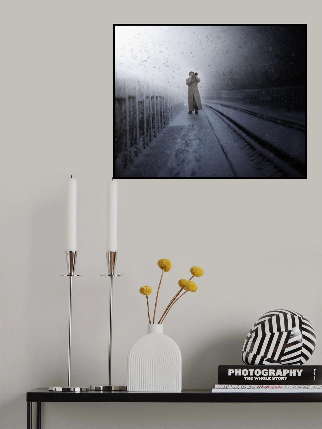 Snow trumpets Poster och Canvastavla