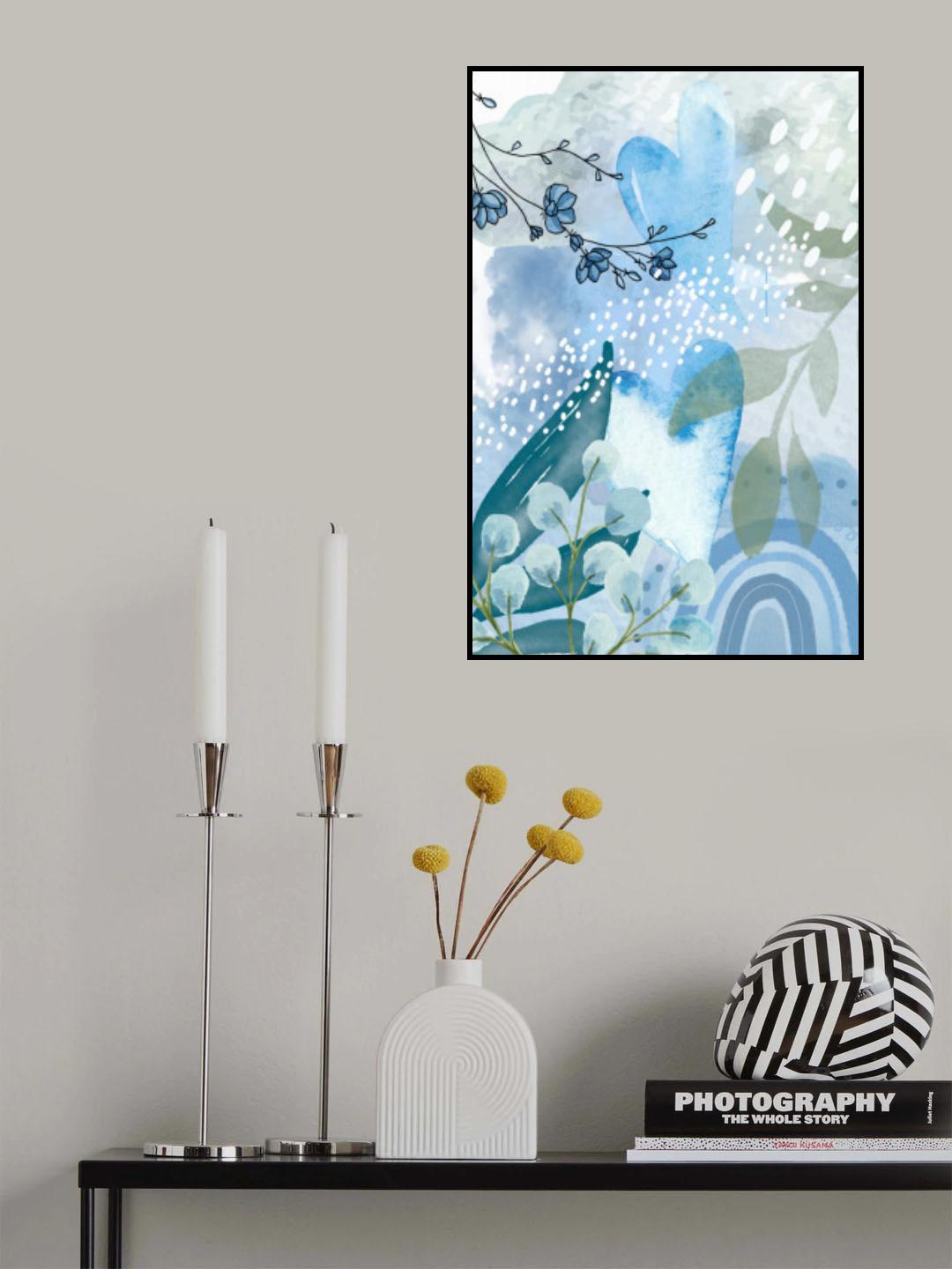 Iceberg Blue-2 Poster och Canvastavla
